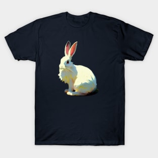 Cute white rabbit T-Shirt